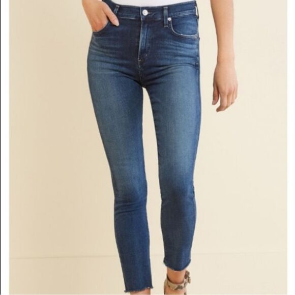 AGOLDE Sophie Crop Jeans medium wash 25 - Picture 1 of 4
